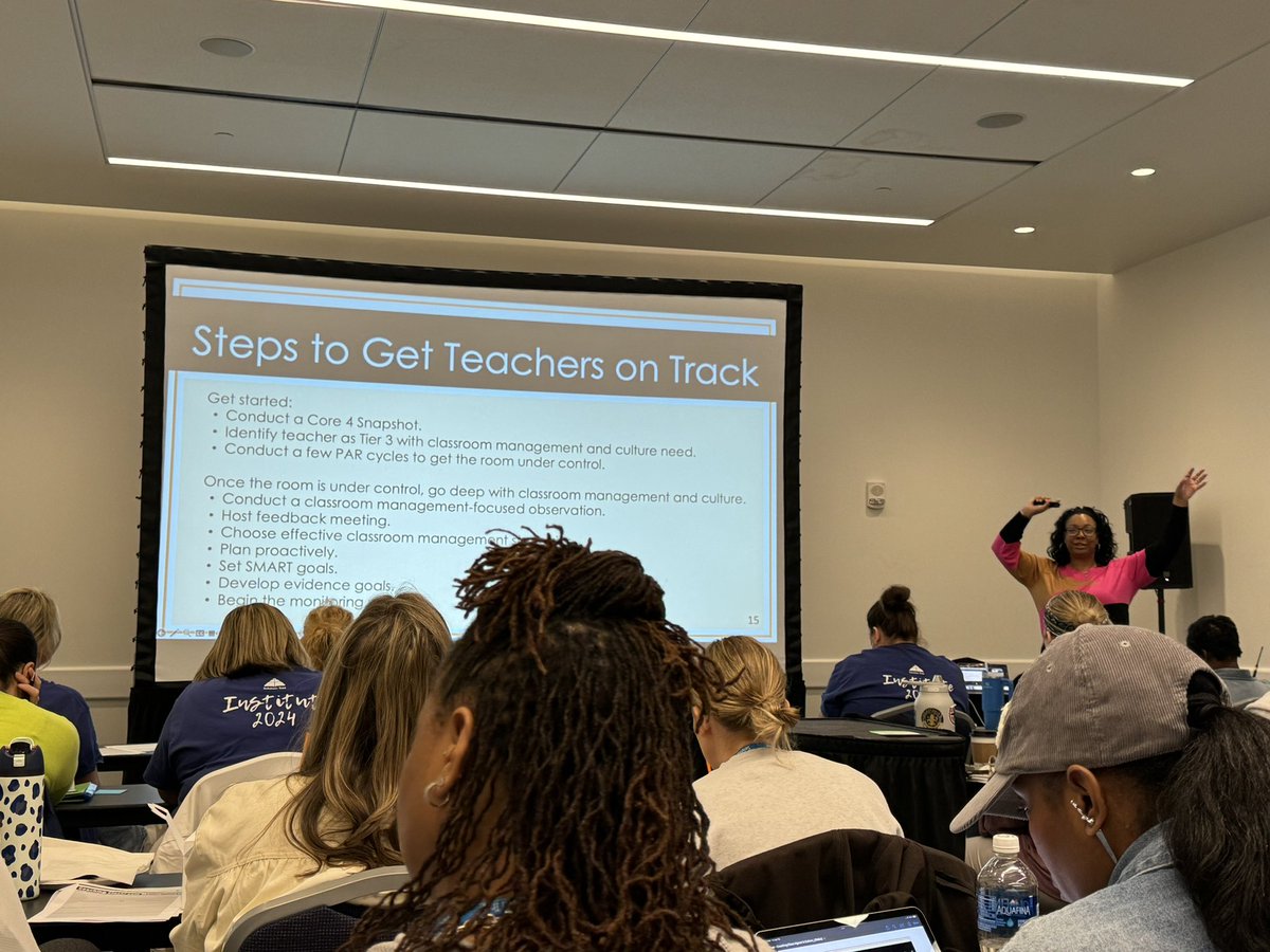 Coaching classroom management and culture session with Nicole Turner today! Looking forward to empowering educators with effective strategies and fostering a positive learning environment.