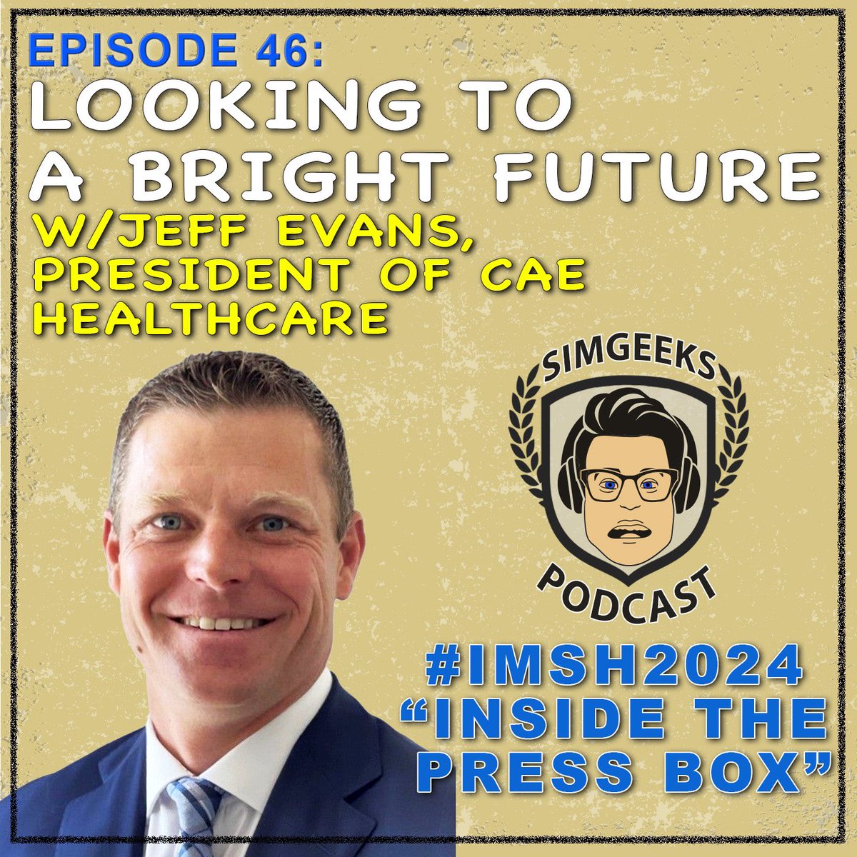 Take a listen to Ep. 46 with the president of @CAEHealthcare talking about how bright the future outlook is. Filmed at #IMSH2024 recorded on the show floor, thank you @SSHorg