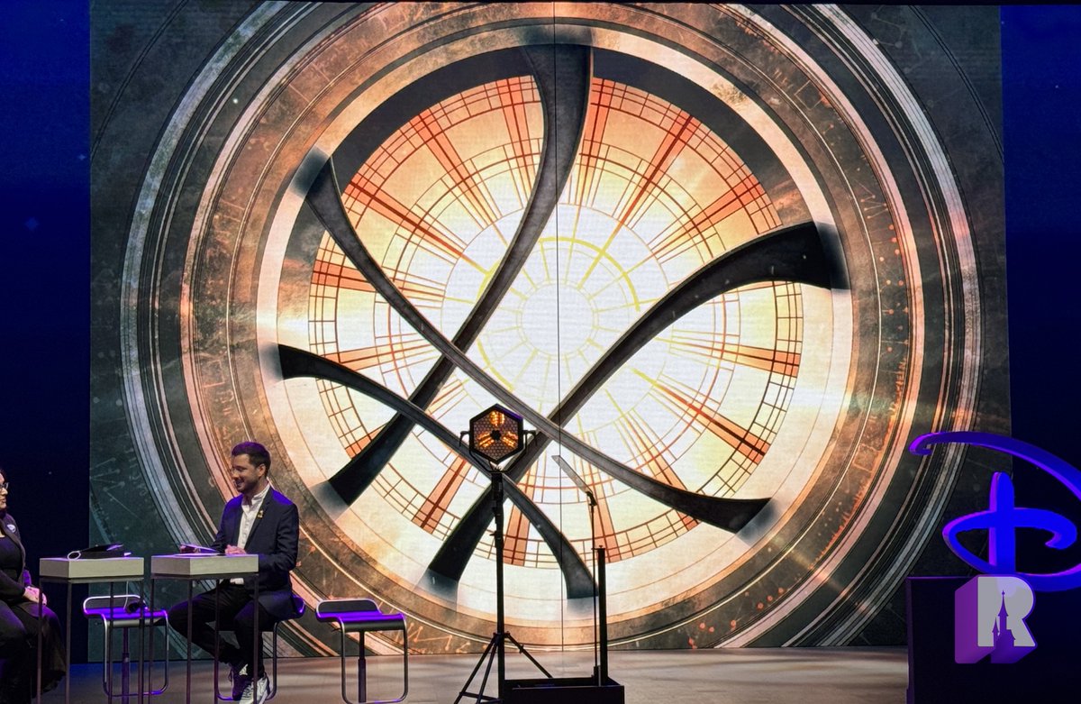 DLPReport's tweet photo. ⚠️ Confirmed: A new nighttime show will premiere on the roofs of Avengers Campus later this year. It will feature Scarlet Witch and Dr. Strange! https://t.co/v55sxCuz13