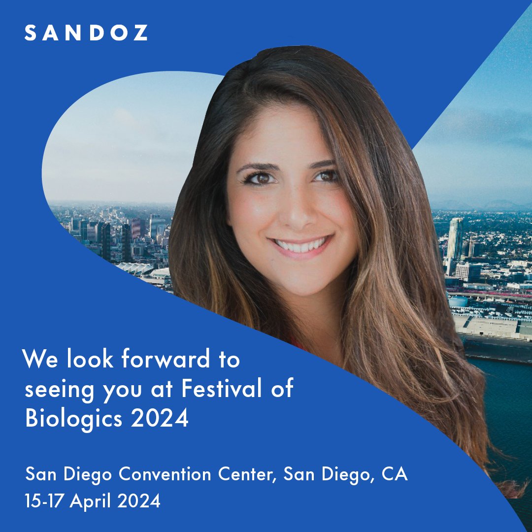 Heading to the @festofbiologics USA in San Diego next week? 📅 Sonia Oskouei, our VP of #Biosimilars and Specialty, will be on stage to discuss a roadmap to a sustainable US biosimilar market. #FestivalOfBiologics #FestivalOfBiologicsUSA