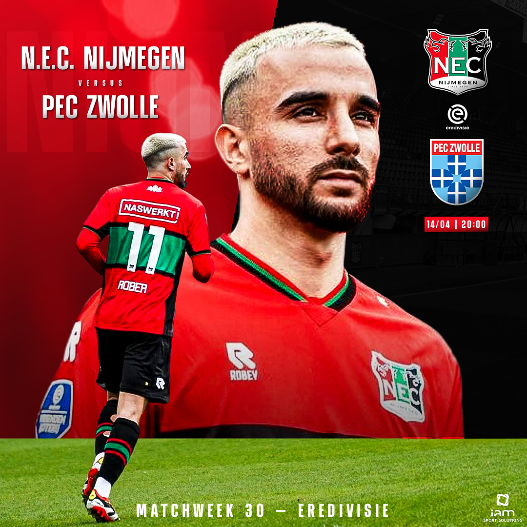 🏟️ Back Home ❤️💚🖤 @necnijmegen | #NECPEC #Eredivisie #RG1️⃣1️⃣