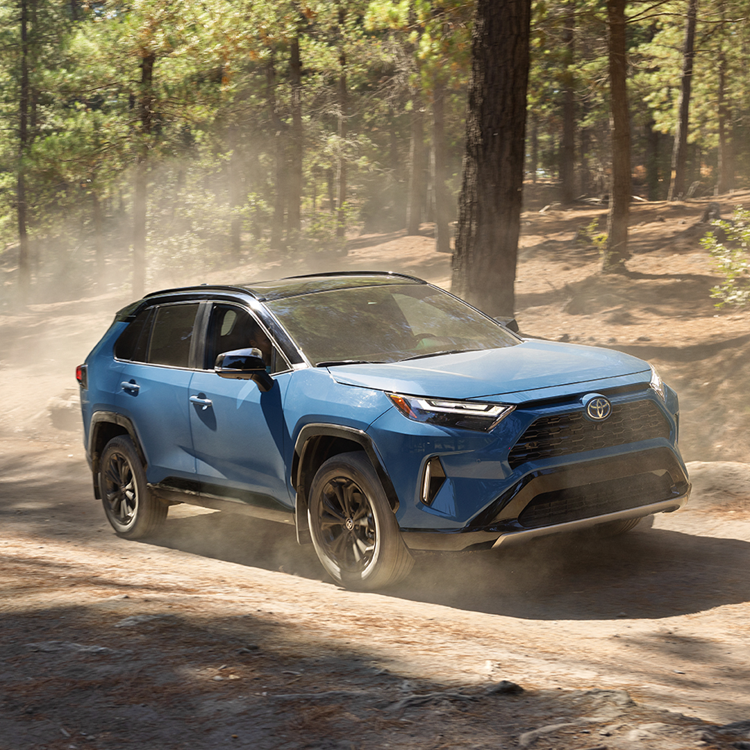 Rugged on the outside, refined on the inside. RAV’s interior is set off by its spacious feel, premium materials, and thoughtful layout. The 2024 RAV4 SUV stands out from the rest of the pack. To learn more about this RAV4 and to experience yours, visit us at Western Toyota today.