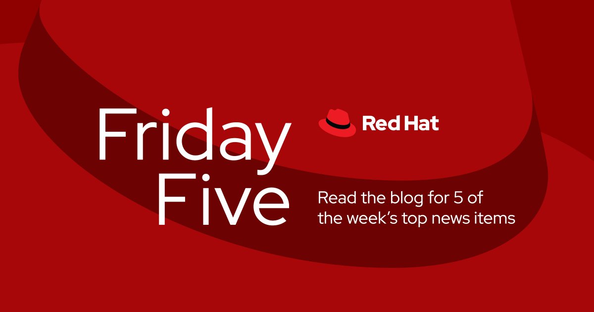 From being named in @CRN's inaugural #CRNAI100 list as one of the hottest AI Cloud companies in 2024 to what to expect at #RHSummit + #AnsibleFest on @theCUBE with @asheshbadani, dive into the Friday Five for this week's top tech news. red.ht/3TX4lFb