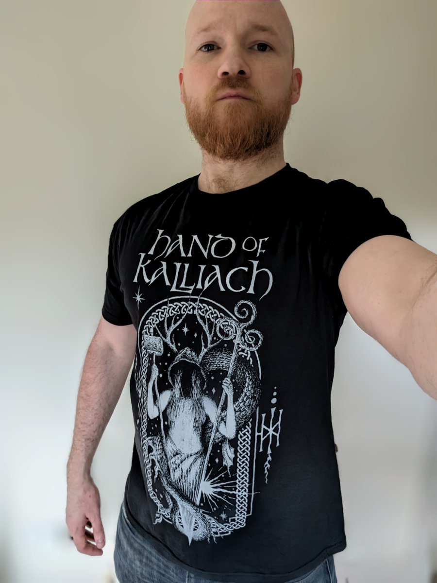 Deathless shirts have finally arrived and look absolutely glorious! We'll be getting the pre-orders packed up over the weekend and sent out asap, thanks again for the support. There are a few spares in most sizes (S-4XL) that we've added to Bandcamp, super cheap 🧙‍♀️