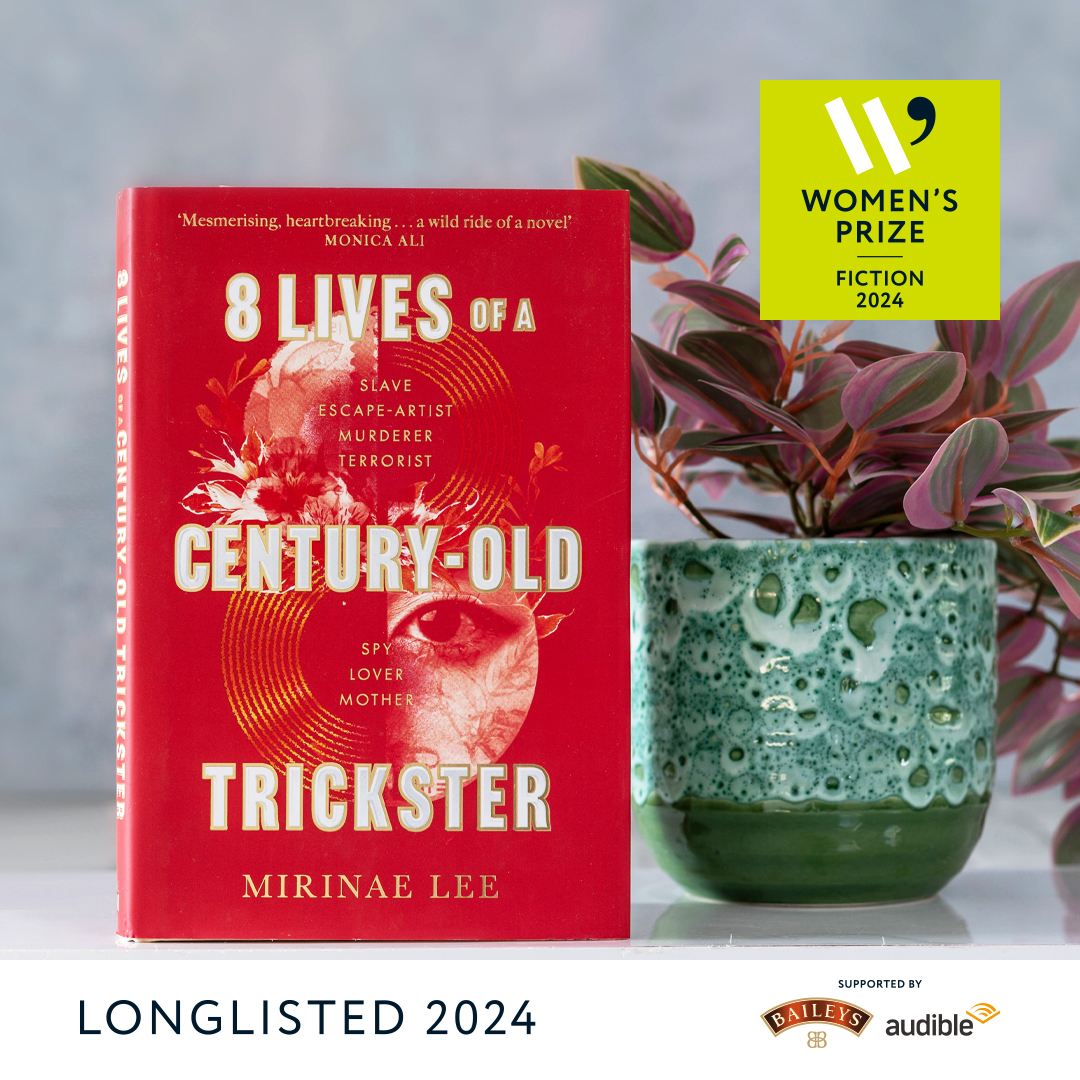 8 Lives of a Century-Old Trickster by @mirinaelee longlisted for the 2024 #WomensPrize for fiction, is a novel about love and war, deceit and betrayal and the trickery required for survival. Find out what Mirinae said when we sat down with her: bit.ly/43ThYKd