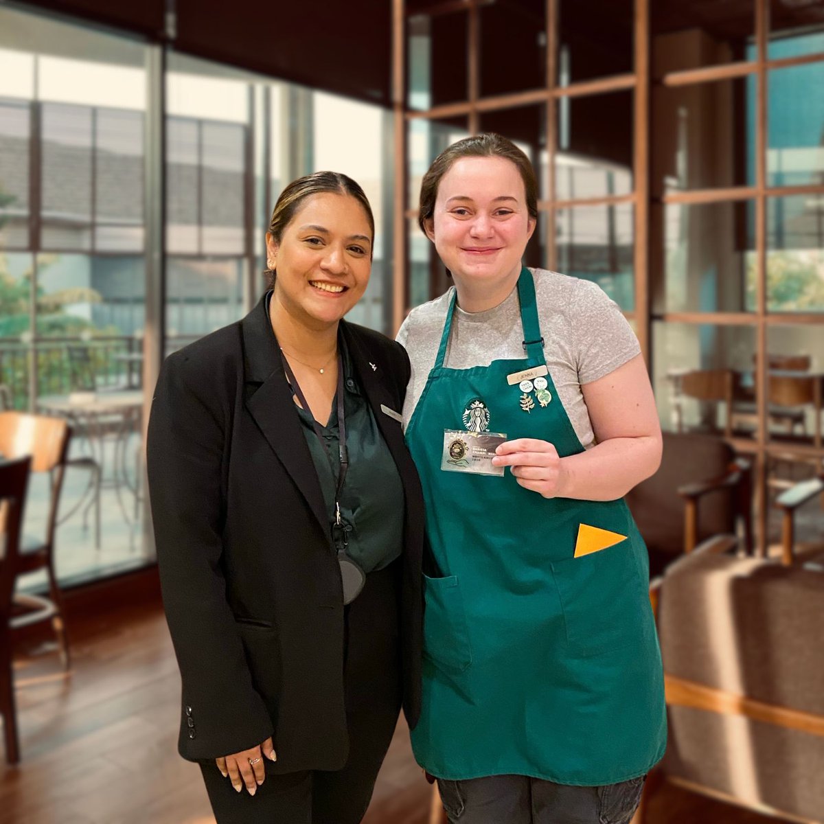 We congratulate Jenna on becoming the Starbucks District Barista Champion! Jenna now advances to the Area Barista Competition later this month, representing the talent and hospitality that define the Ottawa Marriott's luxury experience. #starbucks #areabaristacompetition
