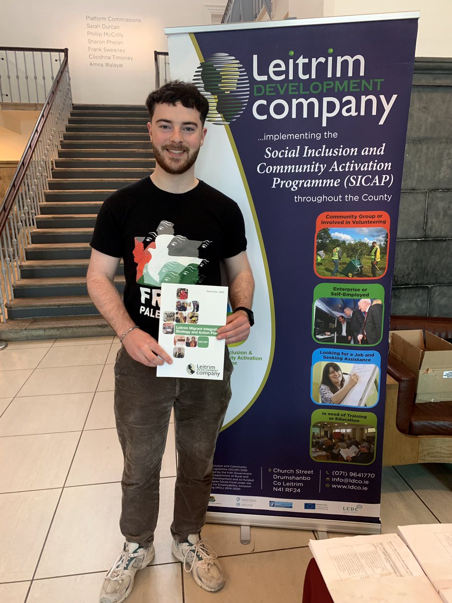 I attended the launch of <a href="/leitrimdevco/">Leitrim Development Company. 🇮🇪🇪🇺</a>’s Migrant Integration Strategy and Action Plan today.

Great work done recognising the diversity and ever changing nature of our communities.