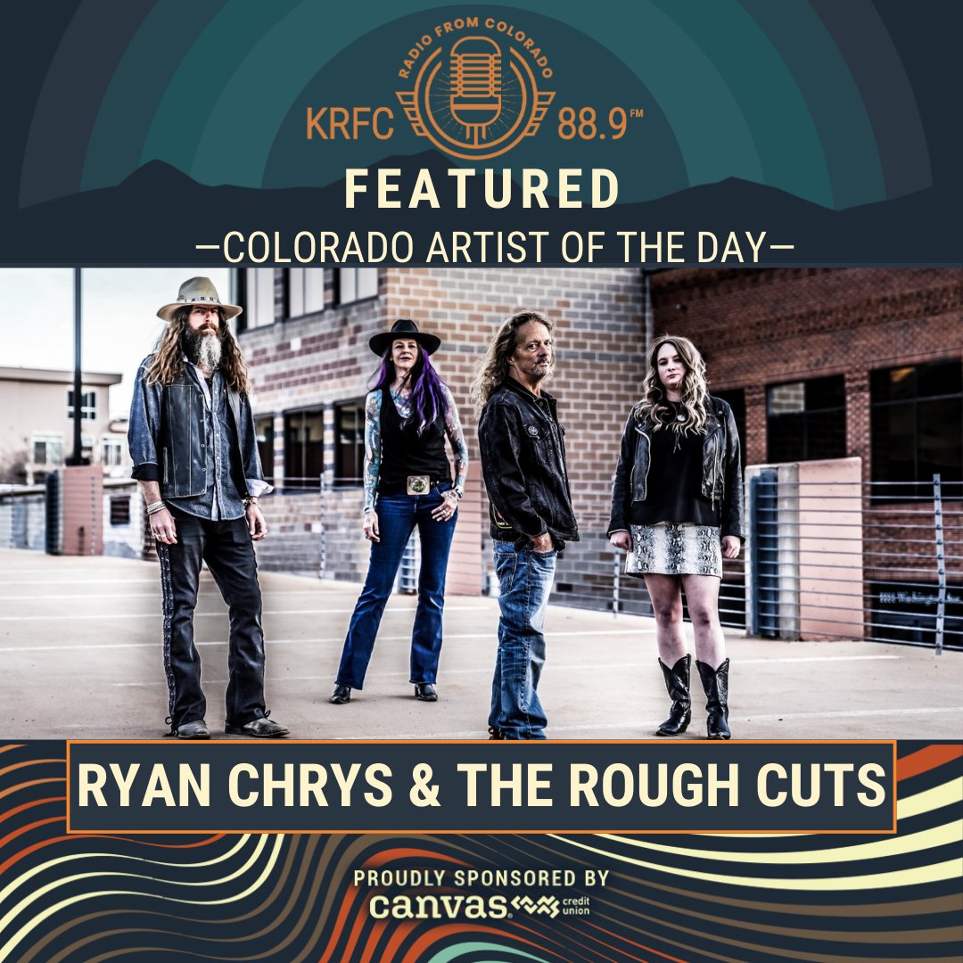 Today’s Colorado Artist of the Day is Ryan Chrys & The Rough Cuts!

Colorado Artist of the Day is proudly sponsored by @canvasfamily helping Coloradans afford life.

#radio #krfcfm #internetradio #coloradoartist #coloradomusic #artistoftheday #fortcollinsmusic #ryanchrys