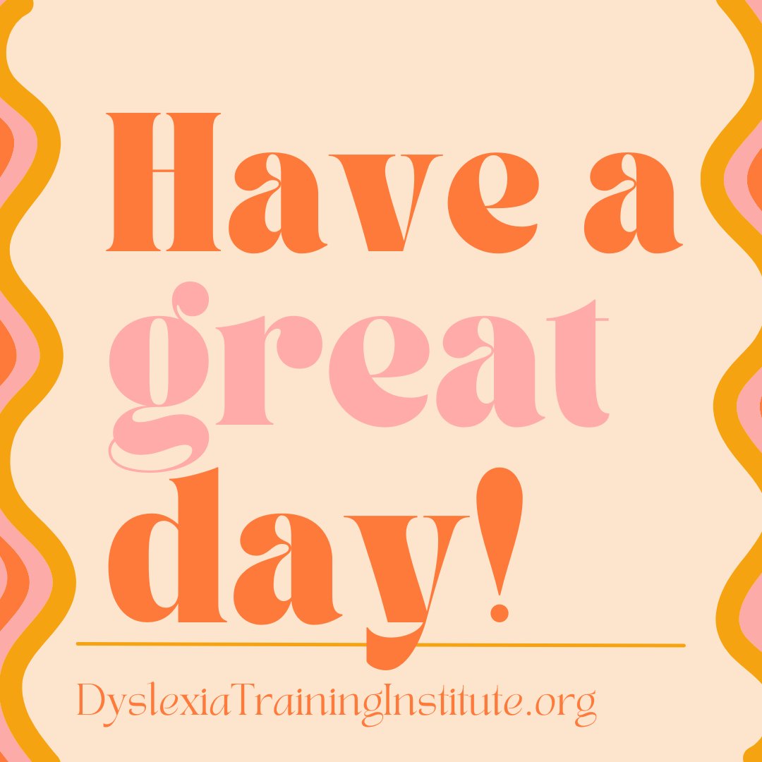 Have a great day, friends! Thanks so much for all that you do to help those with dyslexia! #dyslexia