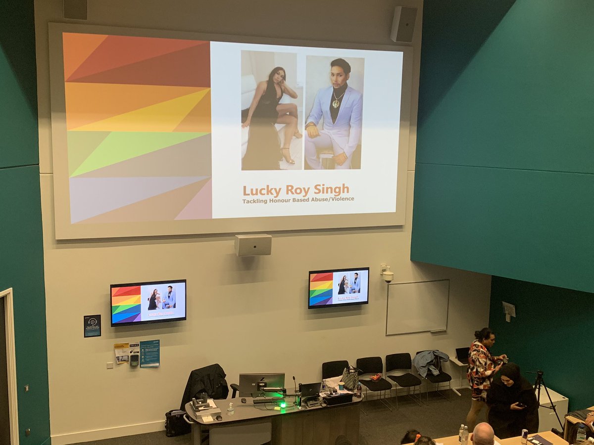 Now hearing <a href="/Lucky_roysingh/">Lucky Roy Singh</a> discussing LGTBQ experiences of HBA &amp; FM