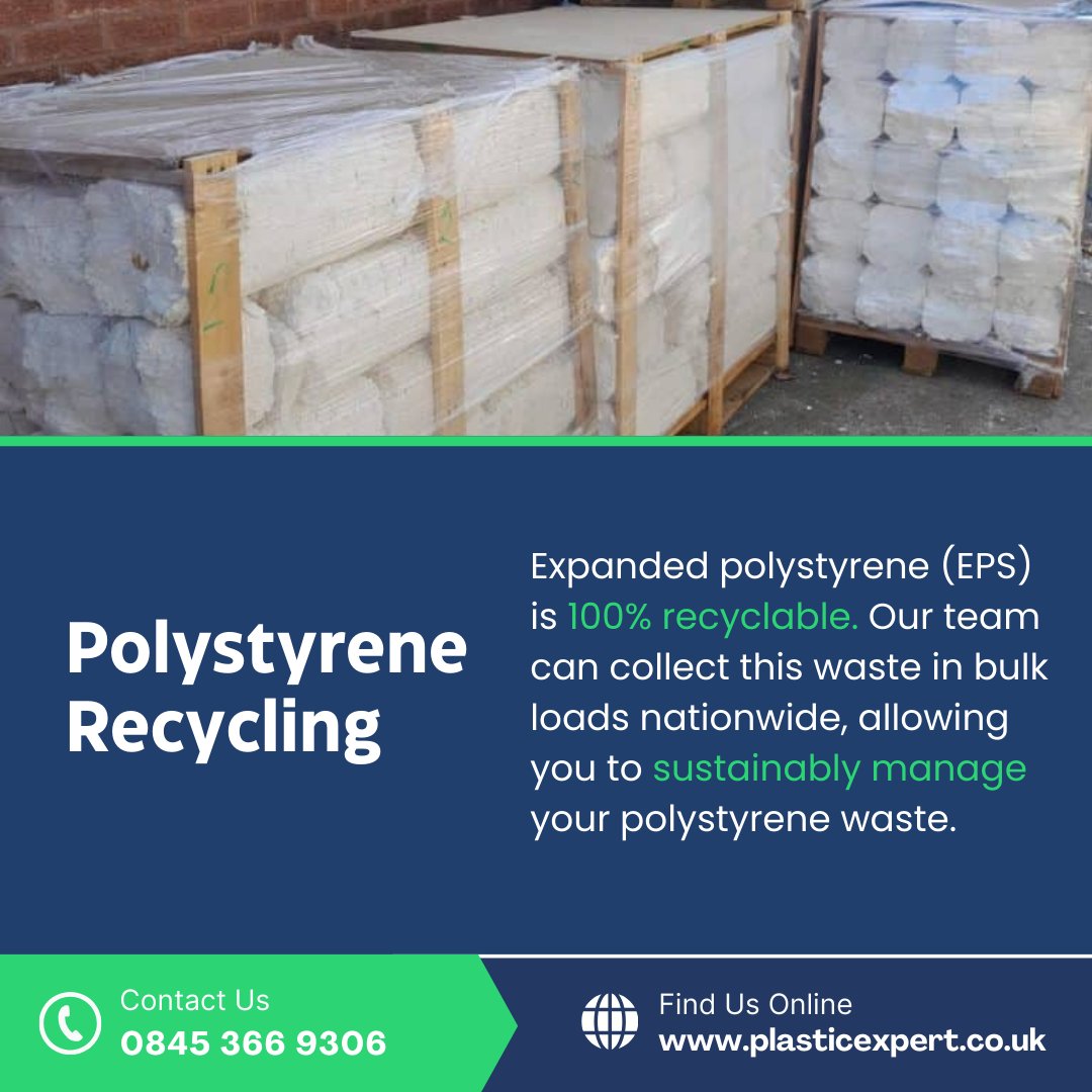 EPS (Expanded Polystyrene) bricks are used in various construction and building applications due to their lightweight, insulating, and versatile properties. 🏠

If you generate bulk loads of this material, get in touch with us today. 🚚

#polystyrenerecycling #plasticrecycling