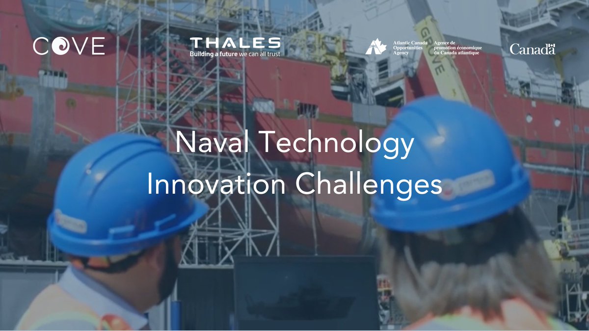 FINAL CALL for all applications for the Naval Technology Innovation Challenge! 📣 Submit your application for the Capturing Maritime Green House Gases or Clean Air in Ships Challenge before this SUNDAY, April 14, at 5:00 p.m. ADT! coveocean.com/challenges/hom… @ThalesCanada