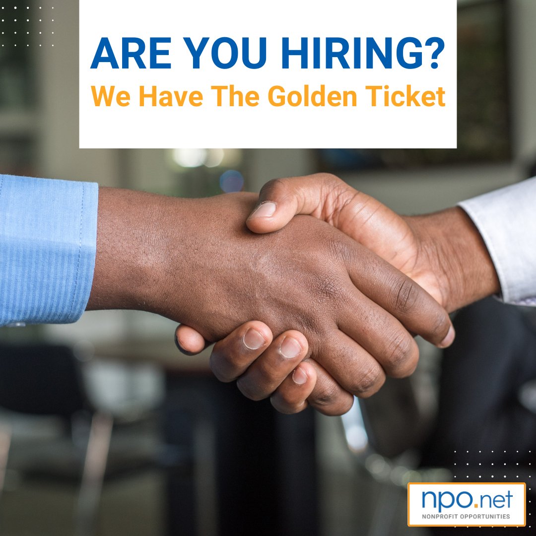 Our reputation as a trusted source for nonprofit opportunities attracts a high caliber of candidates, saving you time and resources in the hiring process. Join NPO.net today and connect with top talent! careers.npo.net/employer/prici…