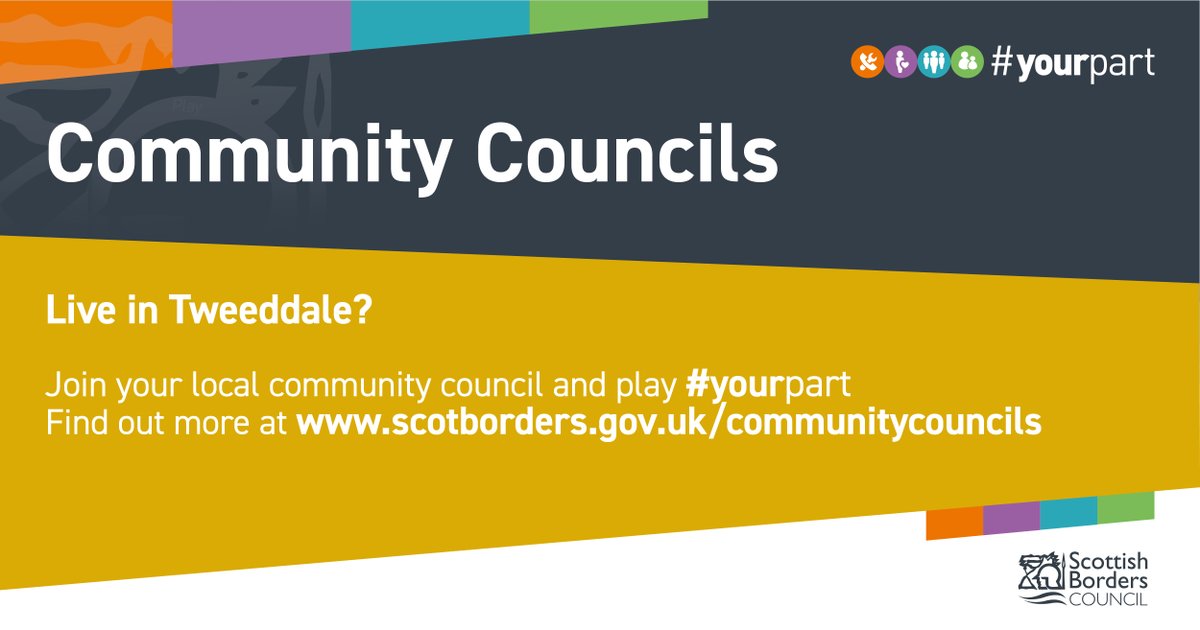scotborders's tweet image. Interested in becoming a member of the #Clovenfords and District Community Council? You have until 12 noon on 29 April to put your name forward to become a community councillor. Find out how you could play #yourpart and get involved at: scotborders.gov.uk/ccelections