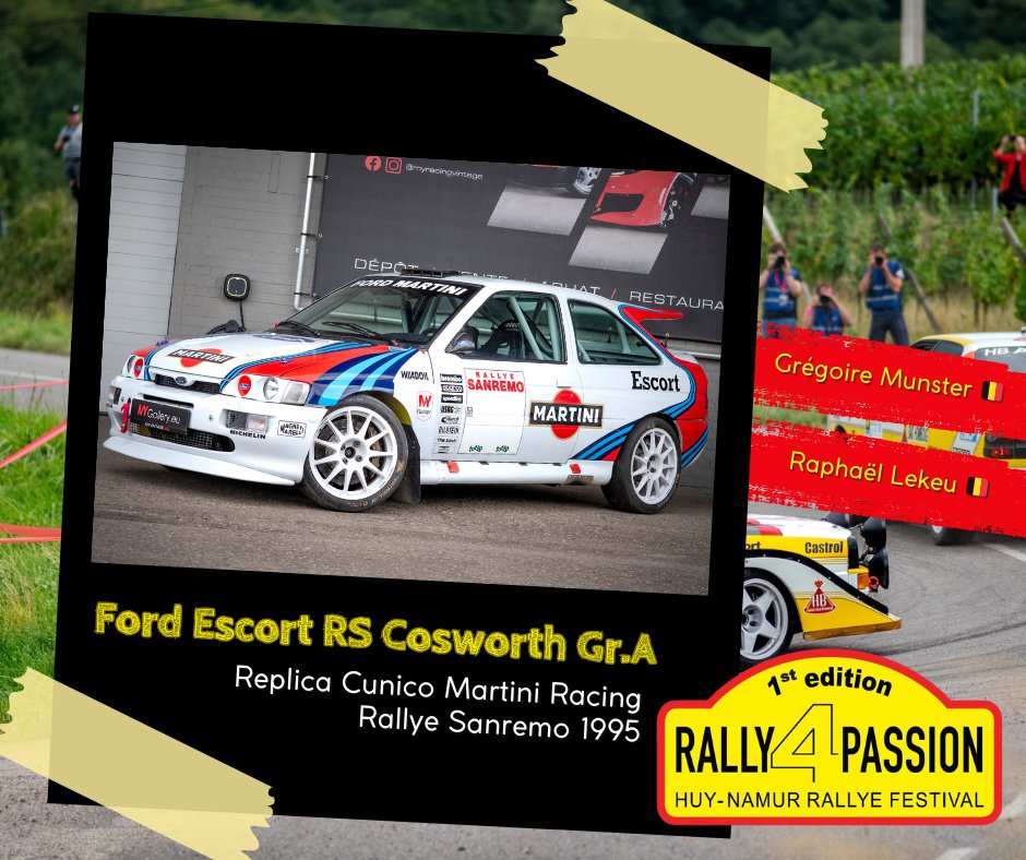 💥💥A mythical livery for Greg Munster's Cosworth <a href="/Rally4Passion/">Rally 4 Passion</a> 
Forza Martini 😍
r4p.be/en/news-rally-…