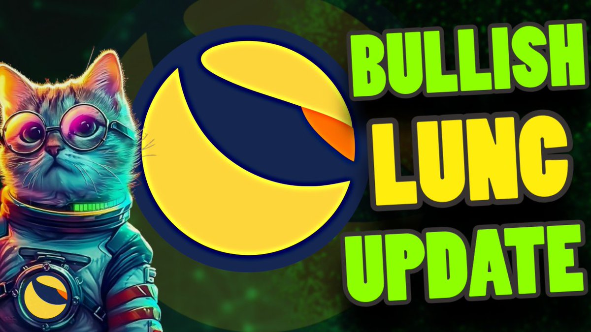 BULLISH UPDATE FOR LUNC youtu.be/eTiOkGCYS24 #TerraClassic #LUNC #LUNCcommunity