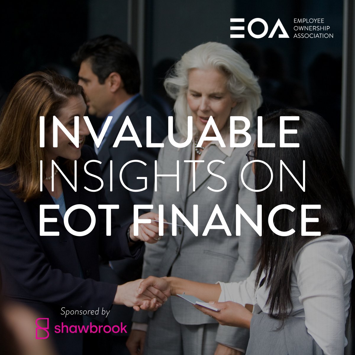 Based in the South East? Looking for insights on EOT finance? Want to build your contacts? Sponsored by @ShawbrookBank, this in-person event has got you covered. We’ll see you there! ➡️ ow.ly/z3Wk50Re3fv 📅 Weds 15 May 🕓 4-7pm 📍 9 Appold St, London EC2A 2AP
