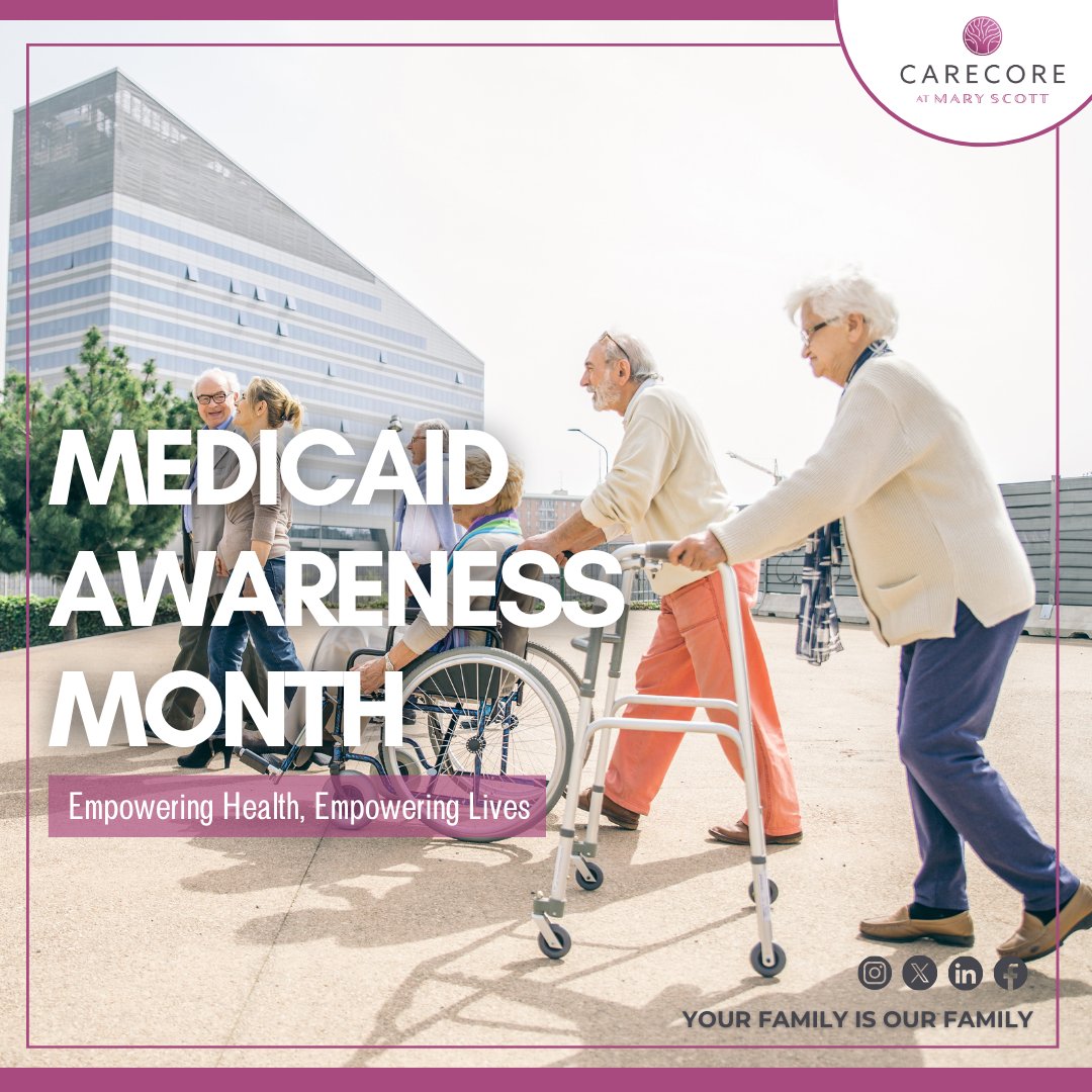 April is #MedicaidAwarenessMonth! 🌟 It's time to spotlight the program ensuring healthcare for millions in the U.S. Understanding eligibility and impact is key. Want to learn more or help spread the word? Visit Medicaid.gov. Let's champion #HealthcareForAll! #CareCore