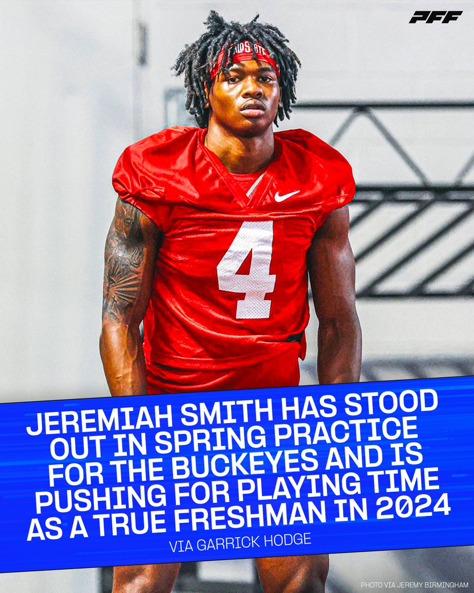 Jeremiah Smith in on track to make an immediate splash👀