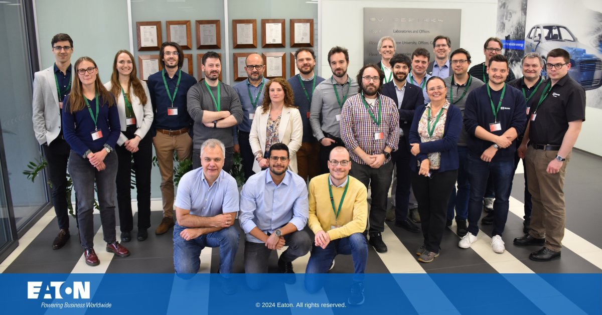We were delighted to host the fourth HyperRide General Assembly at our Eaton European Innovation Center this month, enabling optimized DC grids. #EnergyTransition #Innovation #WhatMatters