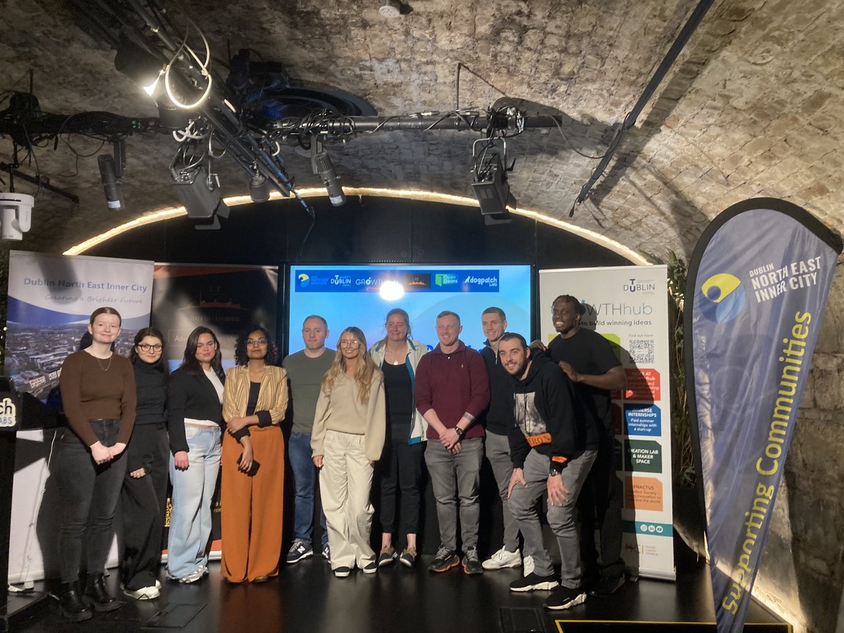 Fantastic pitching event @dogpatchlabs this morning as @NEIC_Dublin Kickstart course for #YoungEntrepreneurs finished - proudly delivered by @WeAreTUDublin @TUDbnGrowthHub & supported by @innercityenter @OpenDoorsToWork