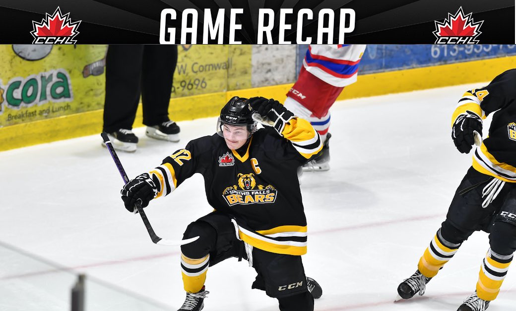 Last nights game went to overtime!🔥 🗞️ | thecchl.ca/cchl-recap-bea… 📸 | icelevel.com