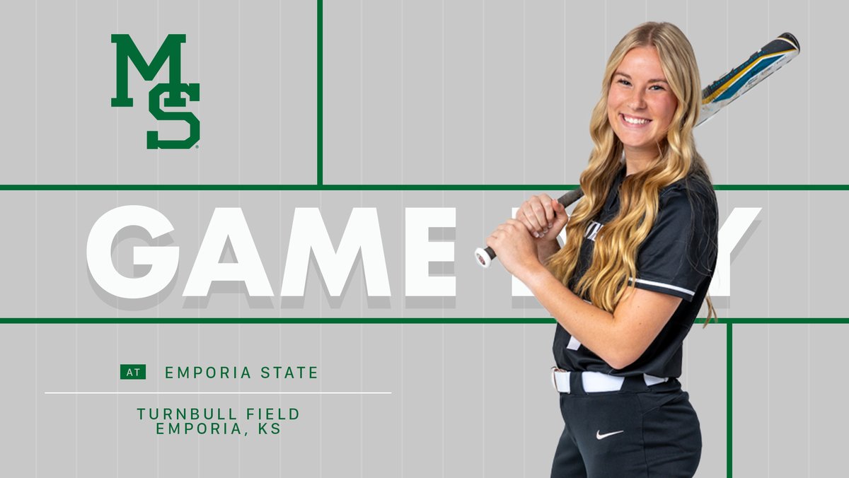 MSSUSoftball's tweet image. GAME DAY at Emporia State (DH)
🦁 -- Peyton Hawkins
⏰ -- 3:00 p.m./ 5:00 p.m.
📍-- Turnbull Field | Emporia, KS
🖥️ -- mssulions.com/coverage
📺 -- themiaanetwork.com