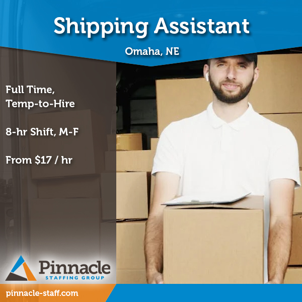 Looking for a great job in Omaha? Here's just some of what we have available!  Give us a shout to learn more & apply.

pinnacle-staff.com/locations/staf…

#omahajobs #warehousejobs #serverjobs #banquetserverjobs #shippingjobs #concessionjobs #kitchjobs #kitchstaffjobs #applynow #nowhiring