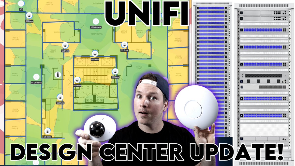 Unifi Design center 2.1.0 brings some nice new updates and quality of life improvements @Ubiquiti youtube.com/watch?v=rMGyJU…