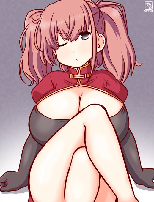 「今日は、あたしがやるよ。…まぁいいじゃない」

#艦これ版真剣お絵描き60分一本勝負_20240412
#アトランタ 