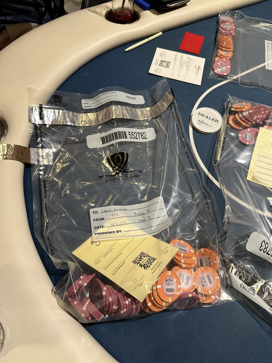 Poker Llama (@iampokerllama) on Twitter photo We bag for Day 2 of the <a href="/WynnPoker/">Wynn Poker Room</a> Signature Series $600 Mystery Bounty!
21/173 players in 1B
Max late-reg, 1 bullet LFG We bag for Day 2 of the <a href="/WynnPoker/">Wynn Poker Room</a> Signature Series $600 Mystery Bounty!
21/173 players in 1B
Max late-reg, 1 bullet LFG