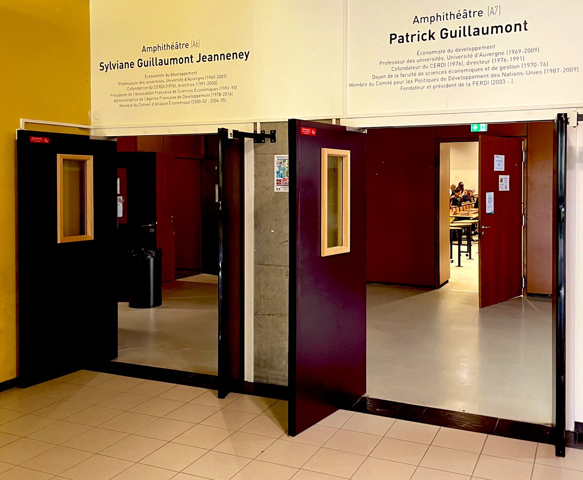 RiouxRemy's tweet image. Aux côtés de @CZacharopoulou &amp;amp; des élus, j’ai été ému avec les collègues @AFD_France &amp;amp; @DGTresor de participer au lancement du Pôle Clermontois de Dvlppt International #PDCI qui réunit @cerdi @FondationFERDI &amp;amp; @GDNint, l’œuvre d’1 vie, celle de Sylviane et Patrick Guillaumont🙏🏼