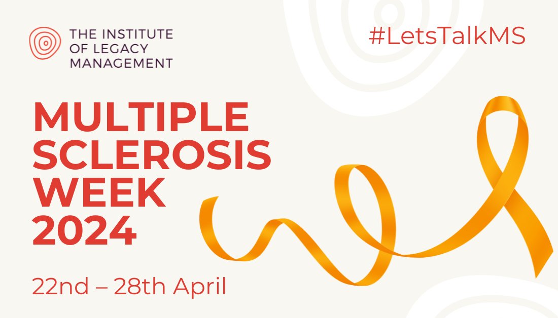 MS Awareness Week takes place next week. ILM member, the @mssociety, has teamed up with 6 fellow MS organisations to launch MS Unfiltered, a campaign designed to shine a light on MS topics that can feel taboo or difficult to talk about. legacymanagement.org.uk/ms-awareness-w… #LetsTalkMS #MSWeek
