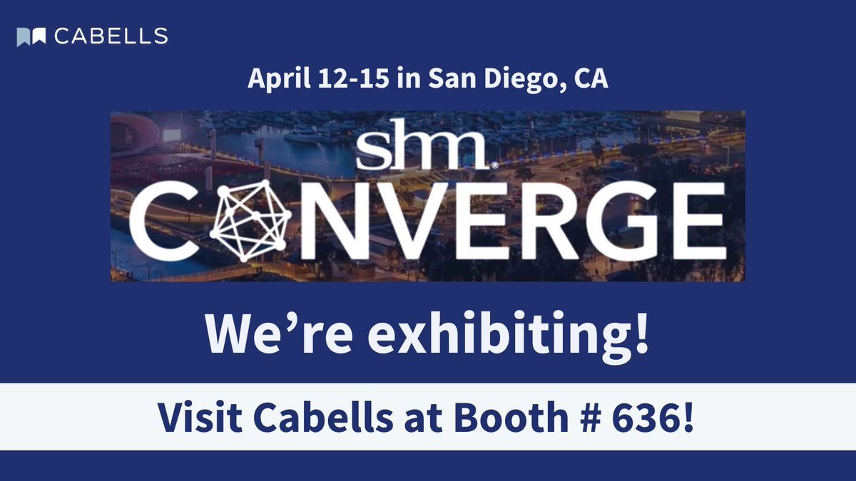 We look forward to seeing you in San Diego at SHM Converge 2024! Stop by booth 636 to say hello to our wonderful CFO, Sheree, and learn how we help #researchers navigate the vastness of #medical #publishing to make confident, informed publication decisions.