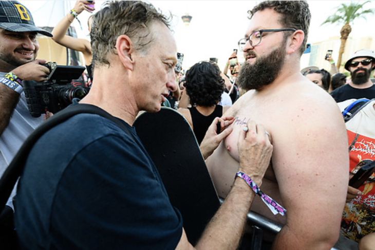 If your chest isn't signed by @tonyhawk, do you even skate?