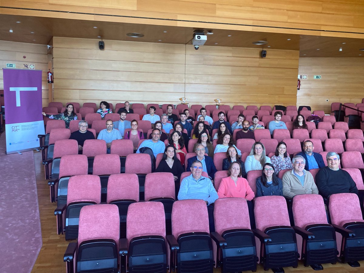 @RosaCrujeiras 💡Grazas a todas as persoas que asistiron hoxe á xornada bienal do #CITMAga!