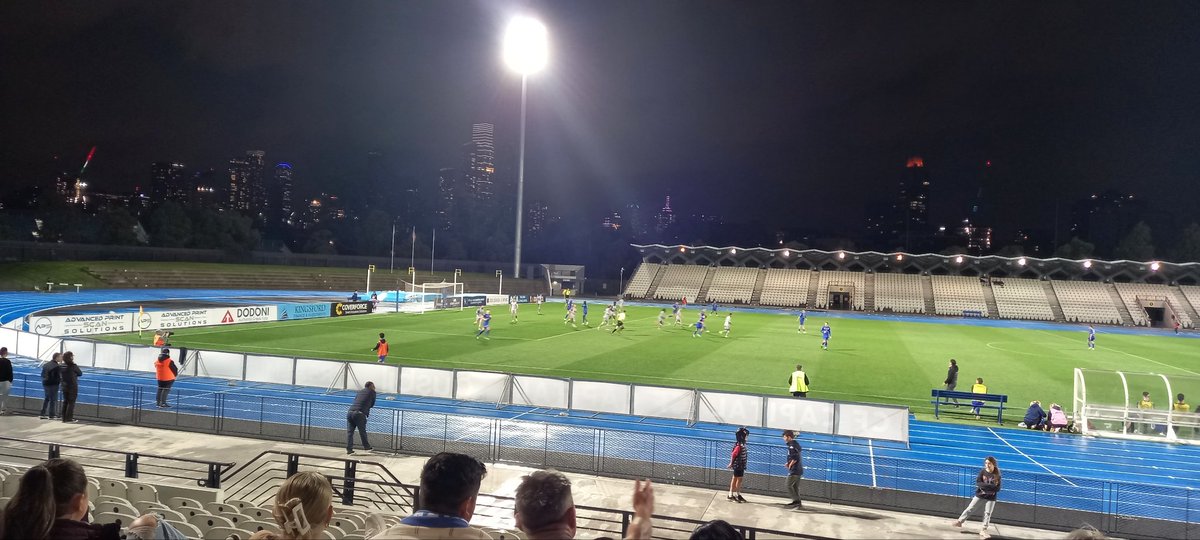 Enjoyed my night at Lakeside watching @smfc 3 v. Green Gully 0. #LocalFootball is the heart of football.