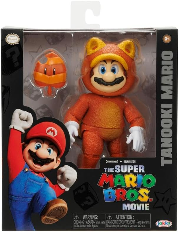 The Super Mario Bros. Movie - Tanooki Mario Figure is 53% off at Amazon. ($9.32) (#ad) amzn.to/3vX4Xm7