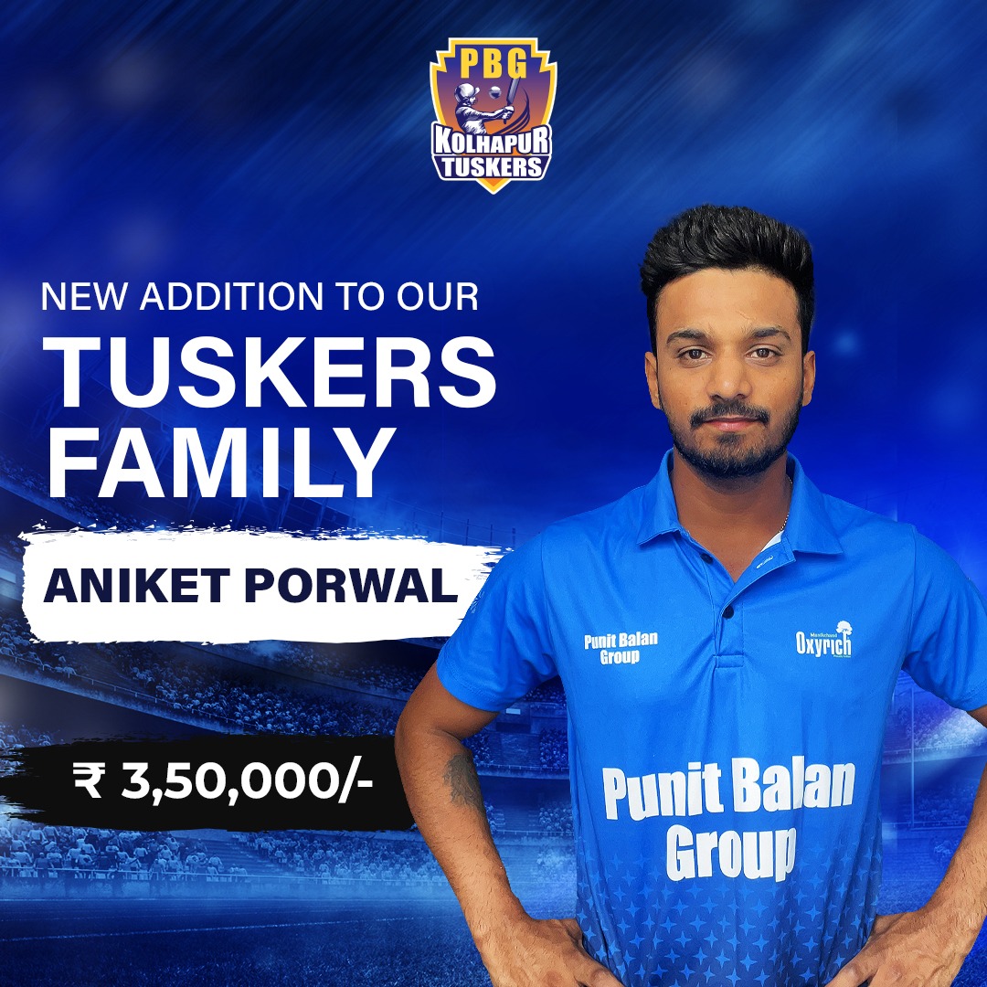 Welcome to the Tuskers family 🤝 

#KolhapurTuskers #MPL2024 #TuskersForever #MPL #ThisIsMahaCricket