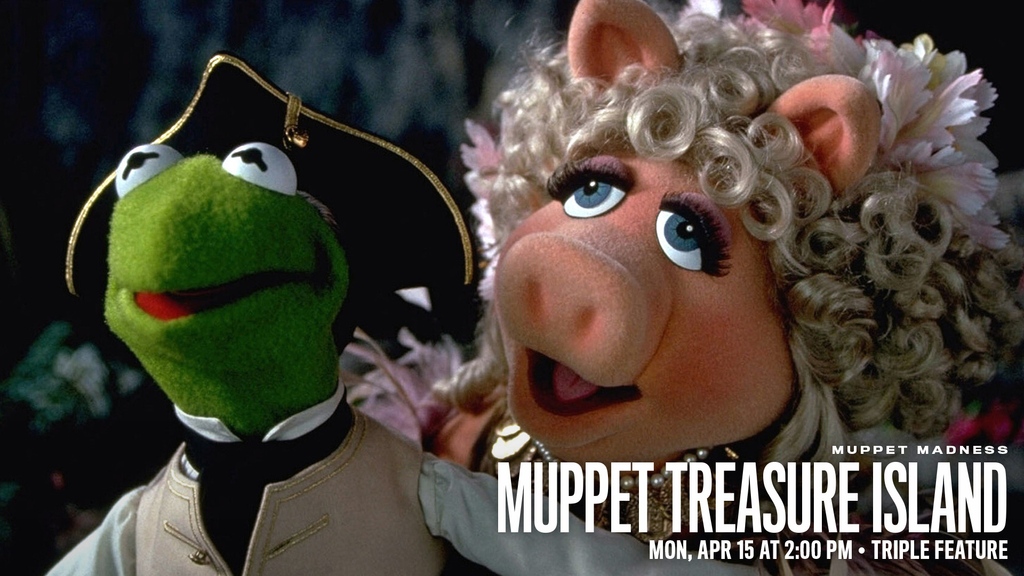 Marathon Monday! The Muppets take to the high seas to retell Robert Louis Stevenson’s classic tale of pirates and treasure. Along for the ride is the legendary Tim Curry in a spectacularly committed performance as Long John Silver. Info & tickets: brattlefilm.org/film-series/mu…