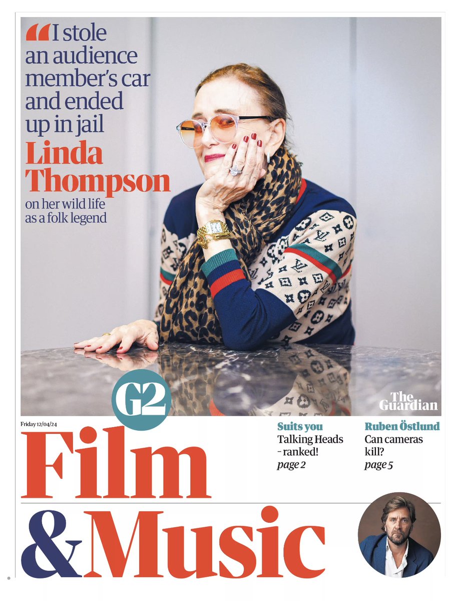 Linda Thompson talks to the Guardian today about her wild life as a folk legend.