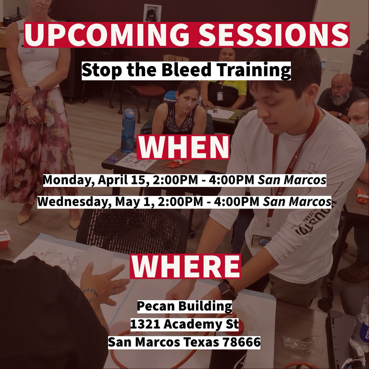 TXST Office of Emergency Management tweet media