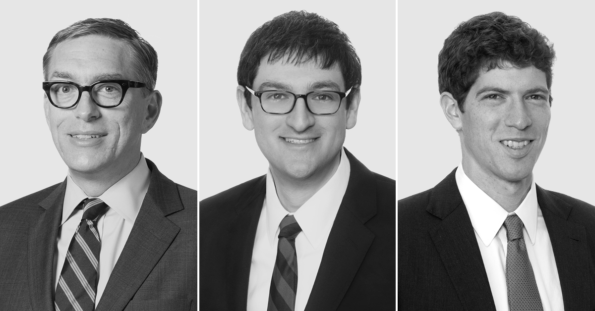 Cleary Gottlieb partners Roger Cooper and Jared Gerber and associate Sam Levander were selected as “Litigator of the Week” finalists by The @AmericanLawyer’s Litigation Daily. Learn more: bit.ly/3VXapQG #securities #blockchain #cryptocurrency #litigation #fintech