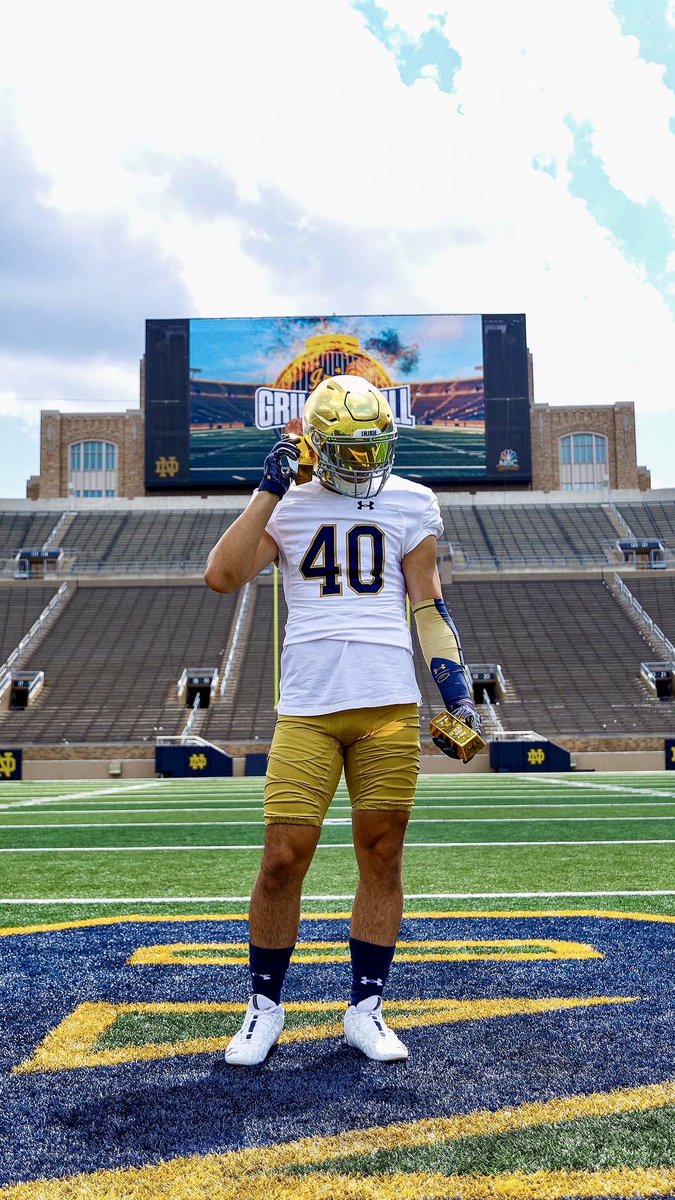 Back in South Bend tomorrow! ☘️☘️☘️
<a href="/Marcus_Freeman1/">Marcus Freeman</a> <a href="/CoachAlGolden/">Al Golden</a> <a href="/CoachWash56/">Al Washington</a> <a href="/NDFootball/">Notre Dame Football</a> <a href="/ICCPFootball/">IC Catholic Football</a> <a href="/MattBowen41/">Matt Bowen</a> <a href="/MDohertyICCP/">Matt Doherty</a> <a href="/MrBettinazzi/">Matthew Bettinazzi</a>