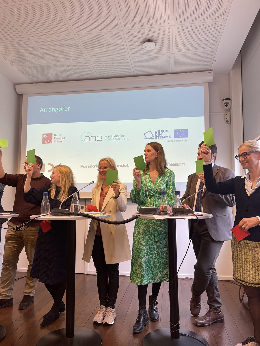 Tak for en god debat, og vigtigt at de grønne ambitioner fastholdes. Men husk! Det kræver både digitale løsninger og ikke mindst de rigtige kompetencer.
#eudk