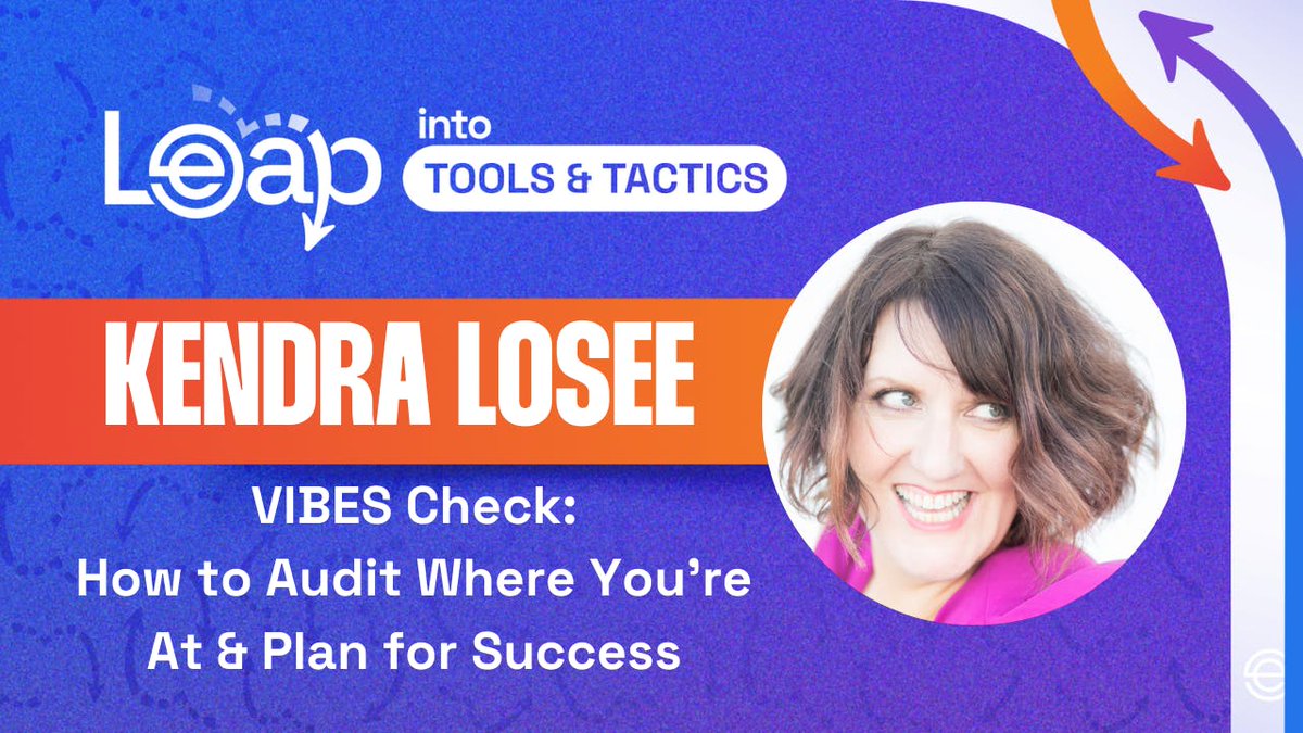 How often are you auditing your content? You won't know what may need to change if you don't know where you're at. Don't miss @klosee 's session at Leap Into Tools & Tactics. It's going to be a good one! It all goes down at Leap ➡️ leap.ecamm.com #contentaudit