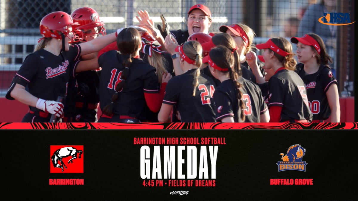 MSL CROSSOVER PLAY!! 🆚 Buffalo Grove 📍 @ Fields of Dreams 🕛 4:45 PM CT 📺Live Stream Link - youtube.com/@perrypeterson……………………………………… Photo Courtesy of @FilliesPhotos 🥎💯❤️🖤💪🏻🥎 @BHS220Athletics @leusch_john @dhpreps #filliesstrong #championshipmindset