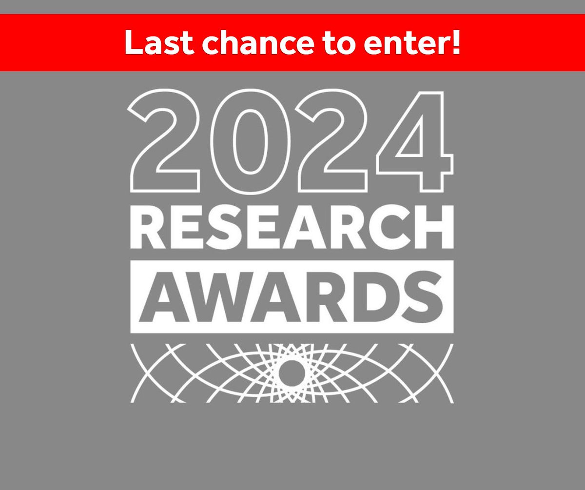 Today is your last chance to enter this year's Research Awards🌟 Enter one of the four categories for the chance to win £1,000: Public engagement with research External collaboration and innovation Research impact Interdisciplinary research research.reading.ac.uk/engagement-and…
