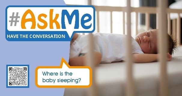 Take every opportunity to #AskMe and talk to parents about their baby’s sleeping arrangements. Have the conversation about when times are challenging or when routines change, find out more about the safe sleep messages. NYSCP (safeguardingchildren.co.uk) #Havetheconversation