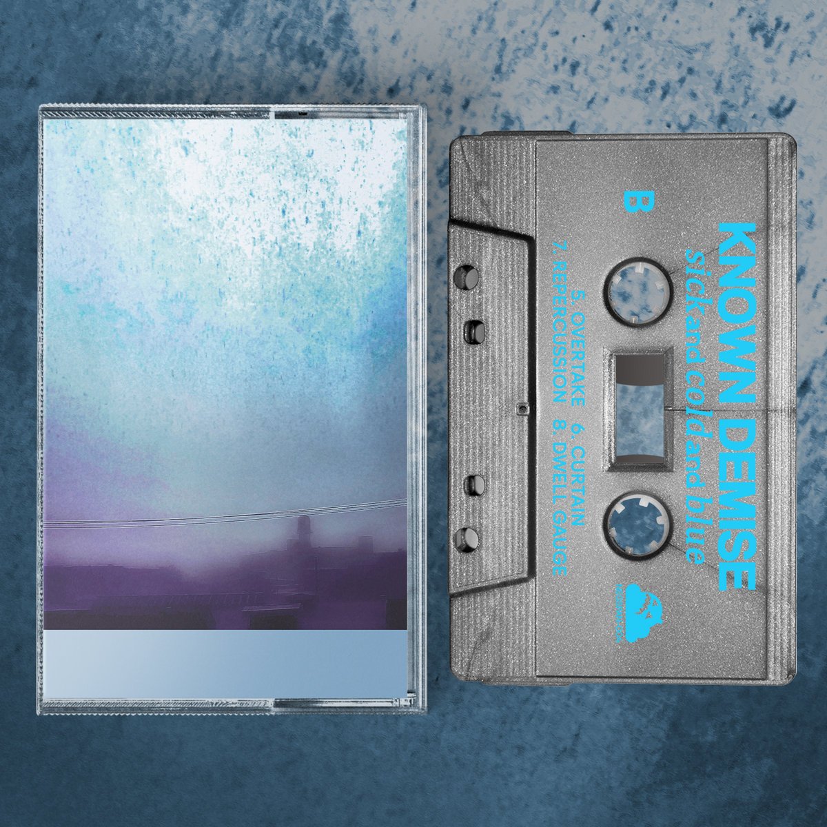 RED ALERT, RED ALERT:
Known Demise - 'Sick and Cold and Blue'
is out now! Pummeling waves of emotional y2k nu-metalcore grooves. 

Tape preorders available now on Bandcamp, and streaming worldwide.